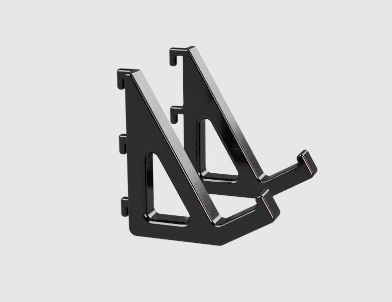 Skadis 40% Keyboard Stand 3D model thumbnail