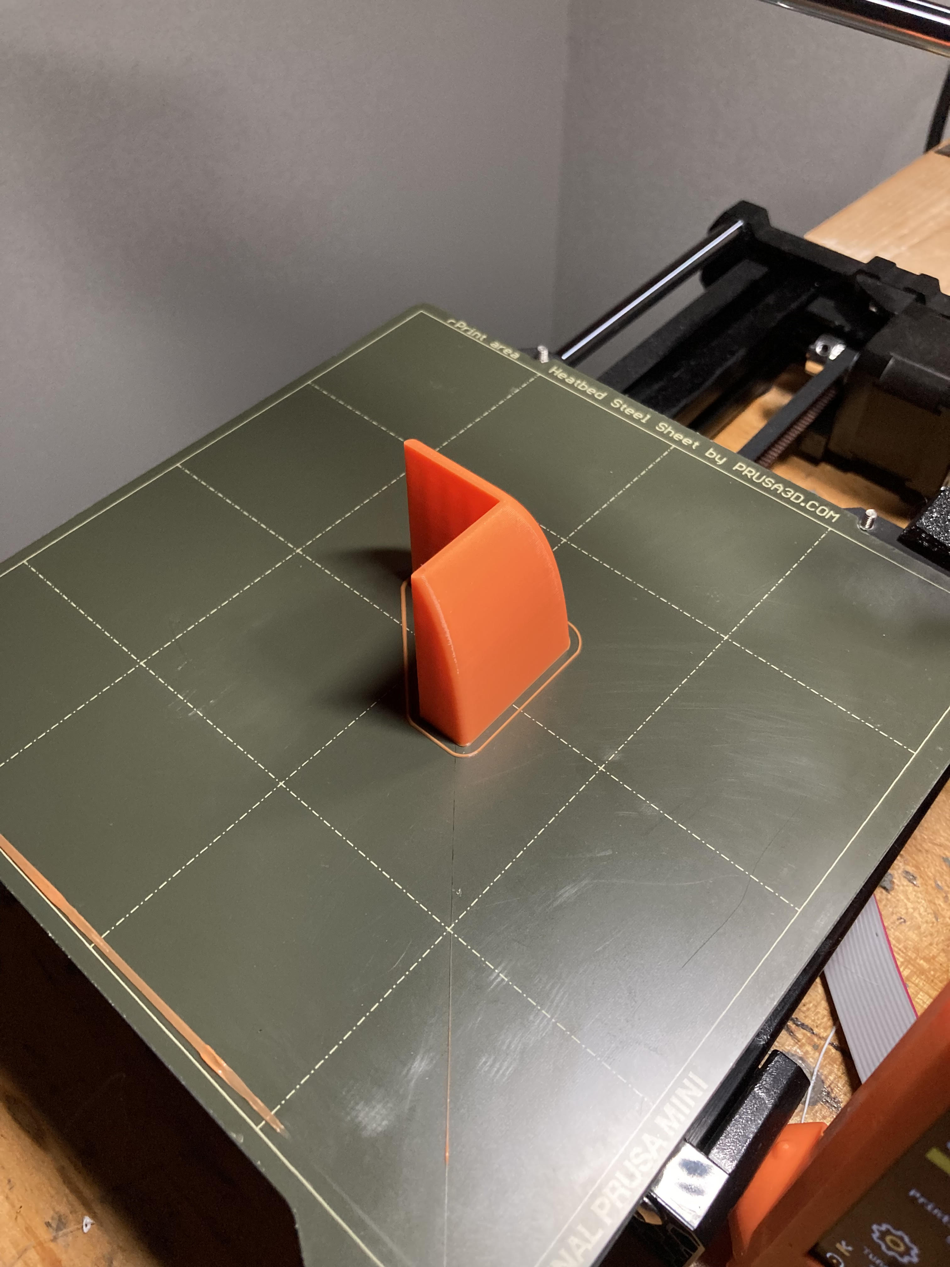 PRUSA MINI heatbed cable desnagger