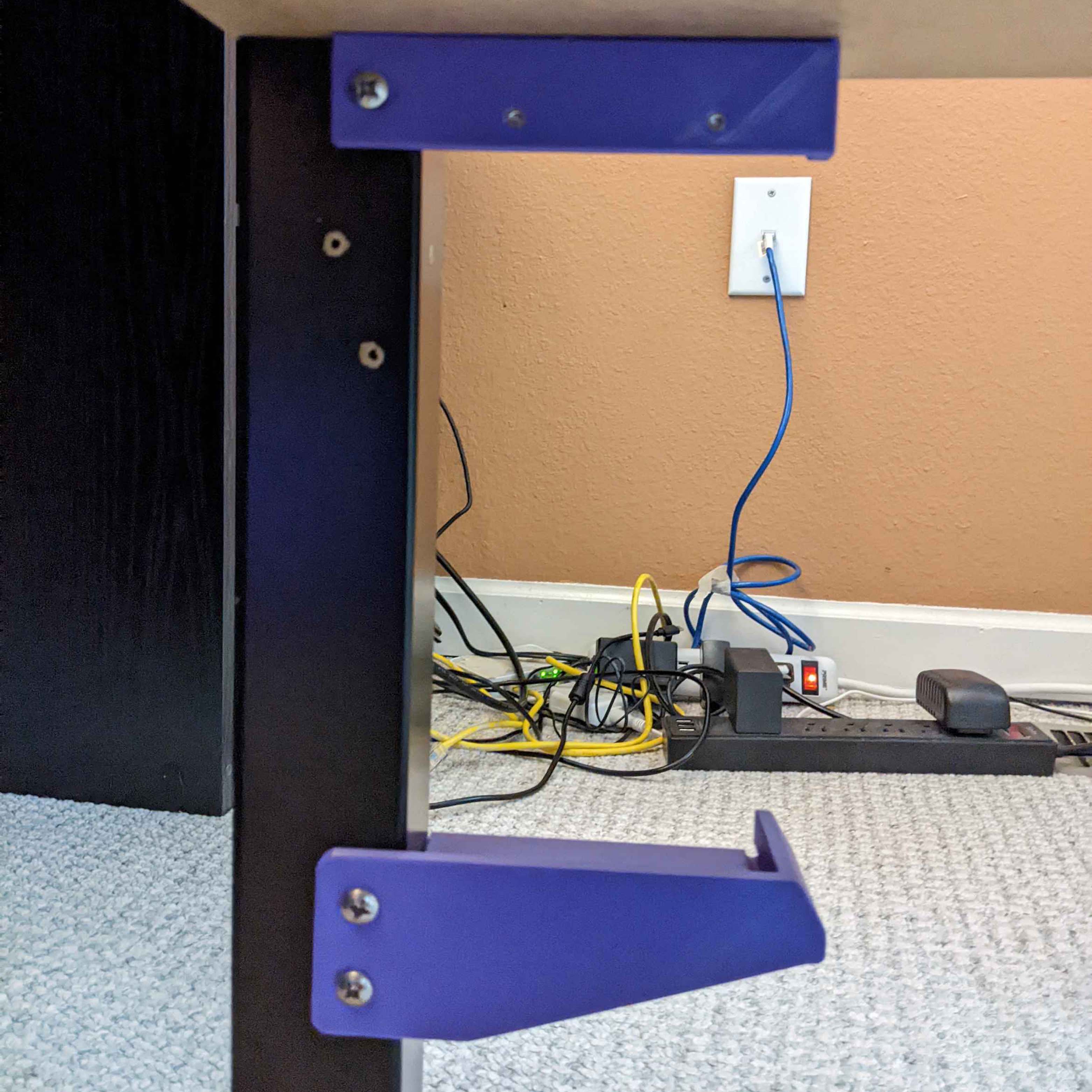 [Remix for #12 screws] Prusa Lack Enclosure Black PSU Mount