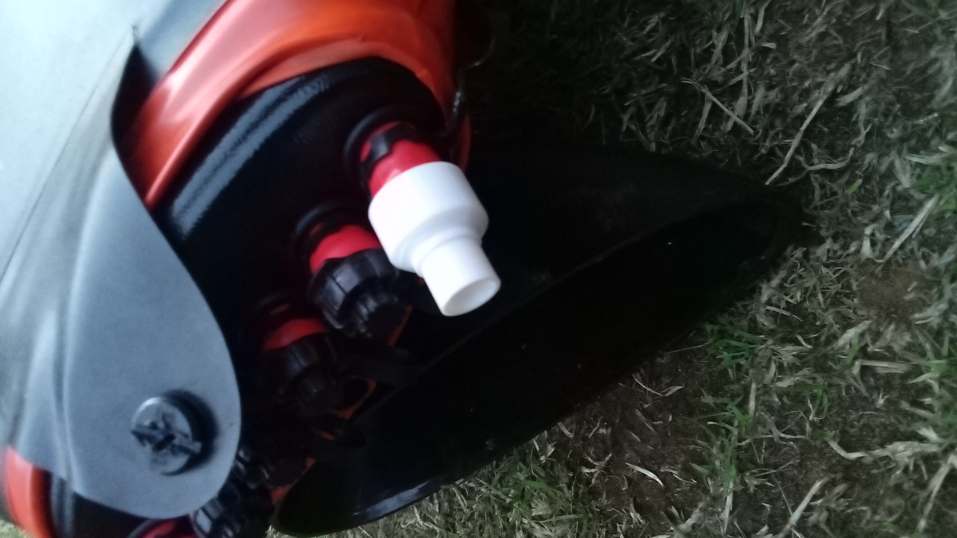 HI-Output Air Pump (Double Quick III (By INTEX)) Pump-Piece for a Inflatable Windsurfer