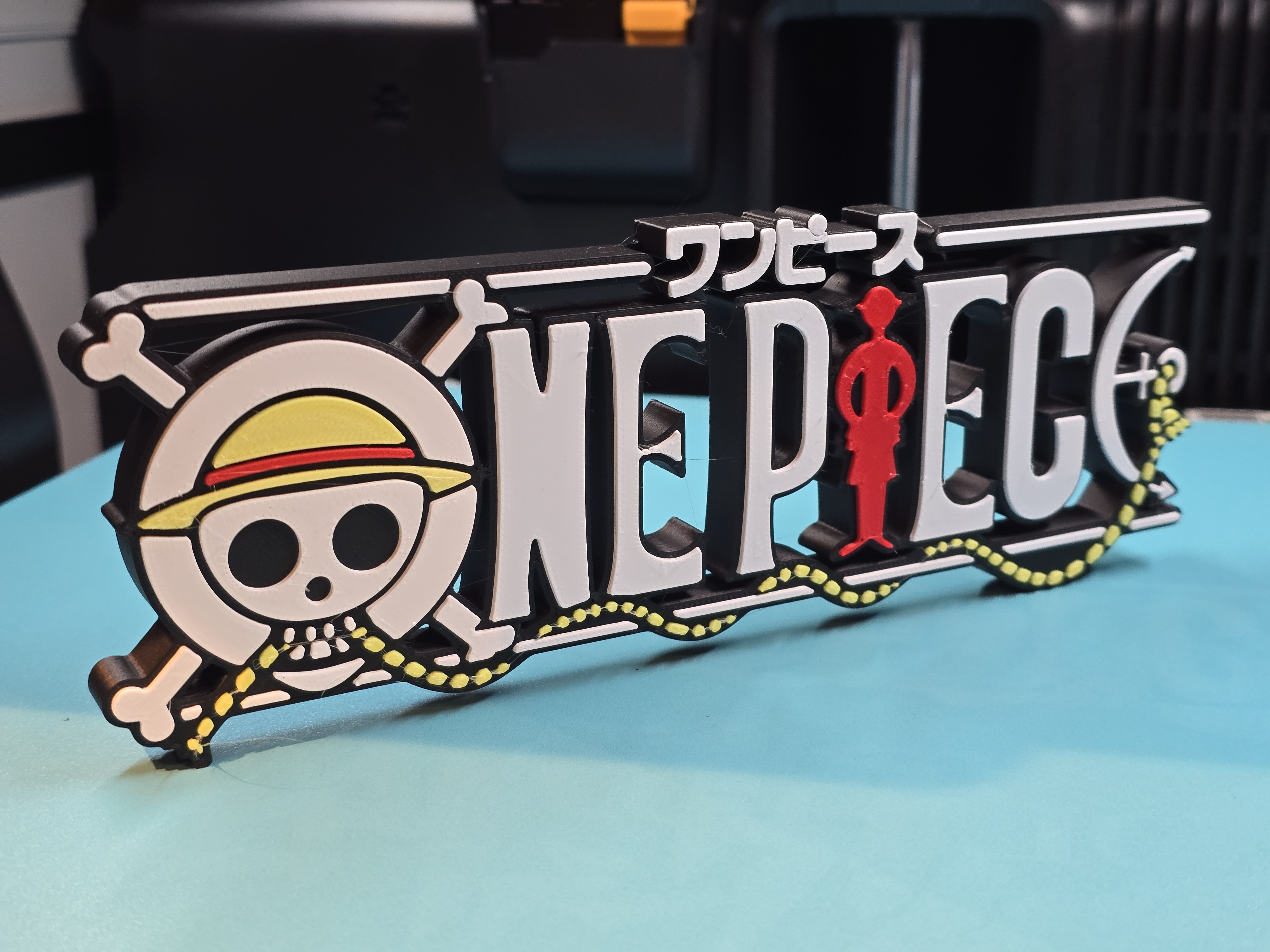 One Piece Logo Fanart Strohhut Monkey D. Ruffy