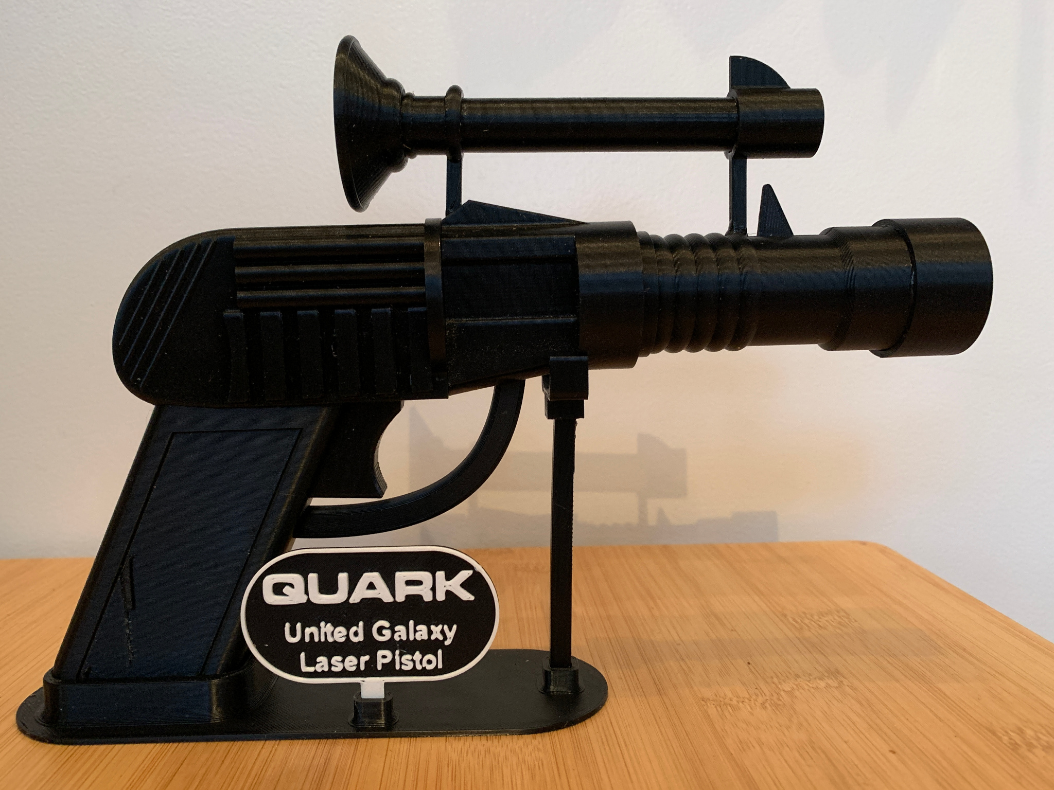 United Galaxy standard issue sidearm from the TV series "Quark" 1977
