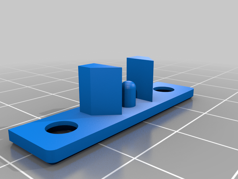 Door Safety Latch by ArtieH Download free STL model