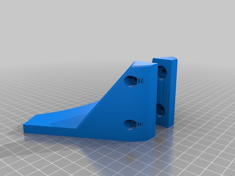 Miniatura 2 do modelo 3D Kossel Linear Delta Plus Corner Support