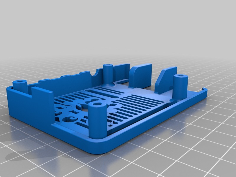 Raspberry Pi 3 B/B+ & 4B case with OctoPrint Logo by ArtieH Download