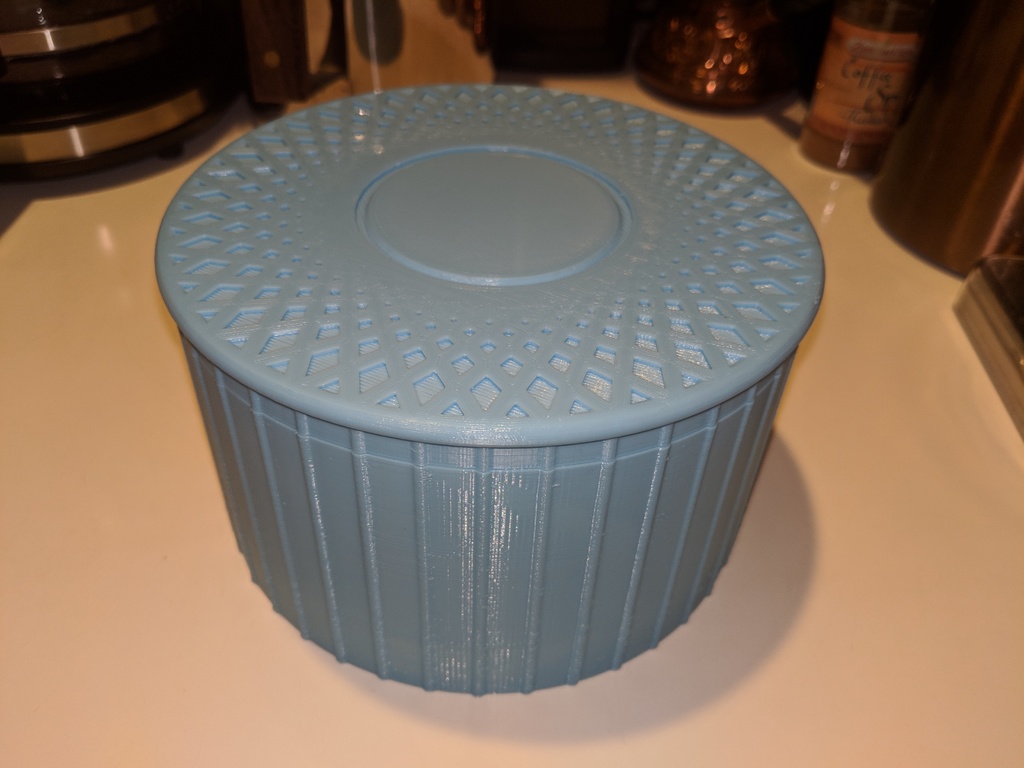 Coffee Filter Storage Container by ArtieH Download free STL model