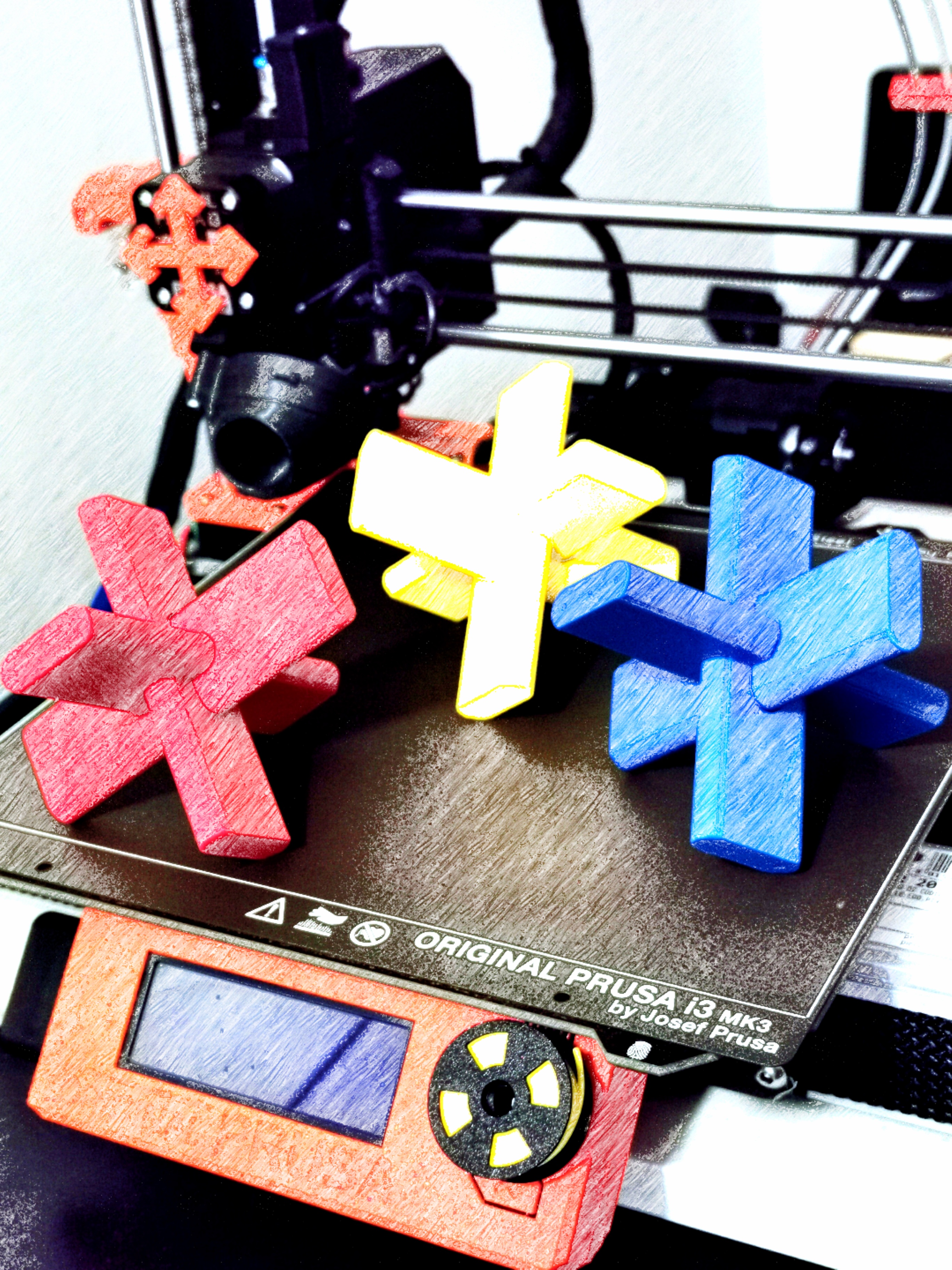 Miniatura 2 do modelo 3D Brain Teaser Star