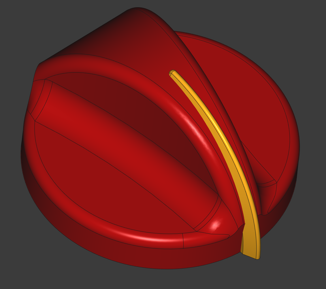 FreeCAD Tutorial: Rotary Indicator Knob
