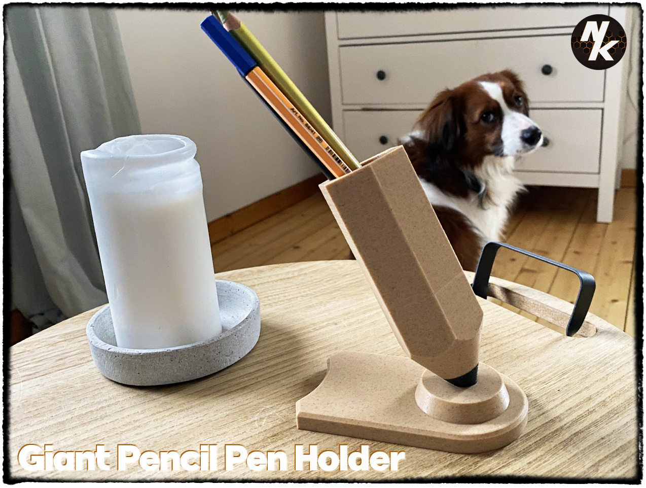 Giant Pencil Pen Holder