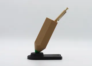 STL file pencil holder・3D printable model to download・Cults