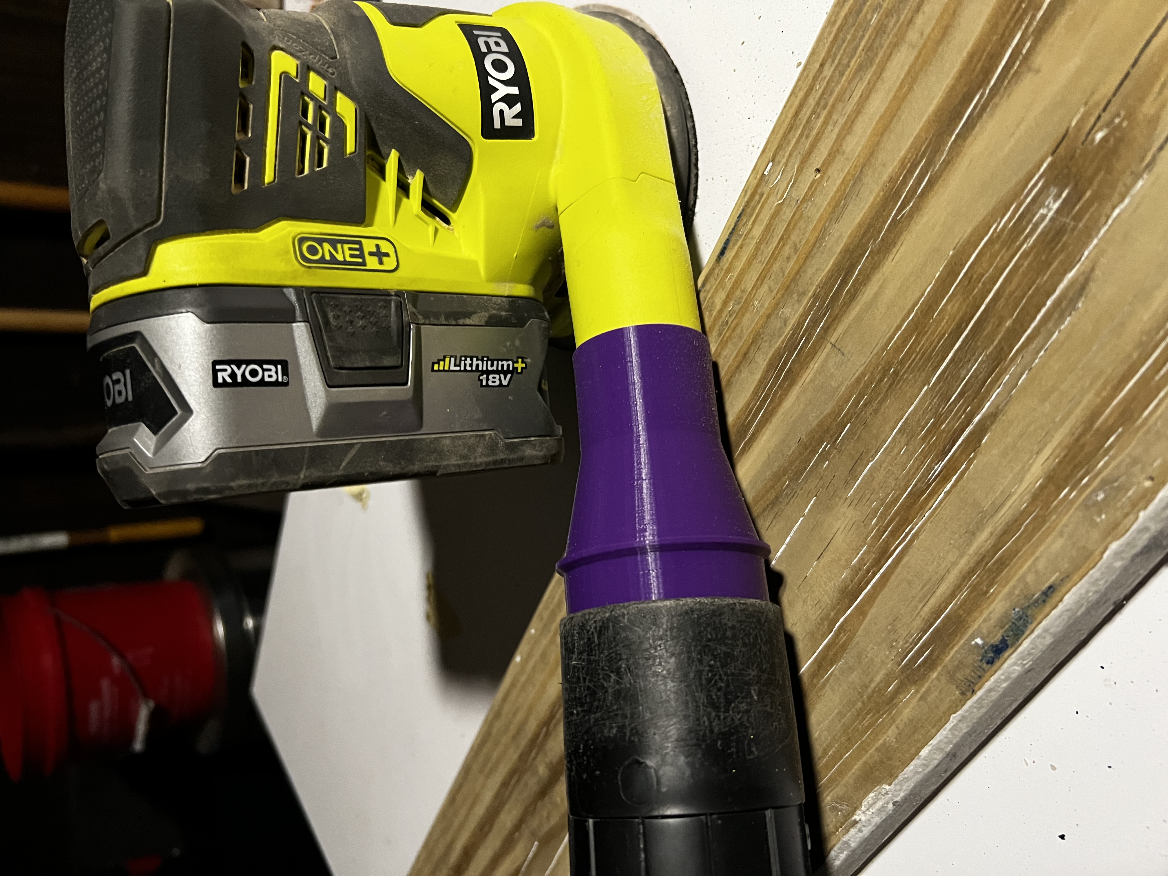 Ryobi Orbital Sander Vacuum Adapter