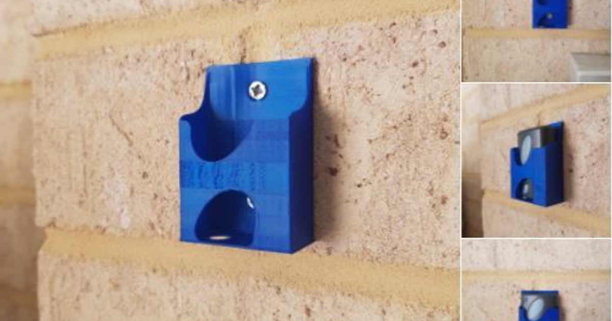 Garage remote holder by SparkyFace5 Download free STL model