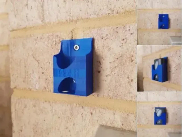 Garage remote holder