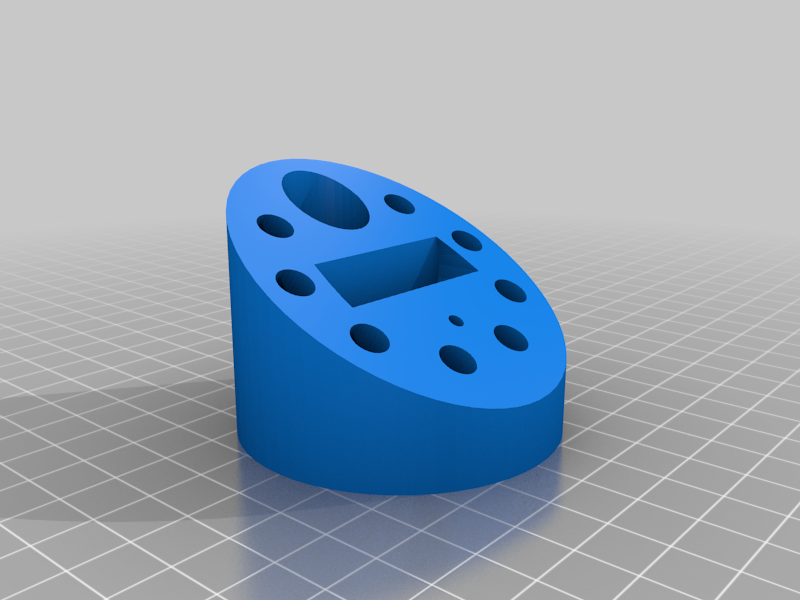 Soldering tips + flux + tinner + brush holder by David H. Brown Download free STL model