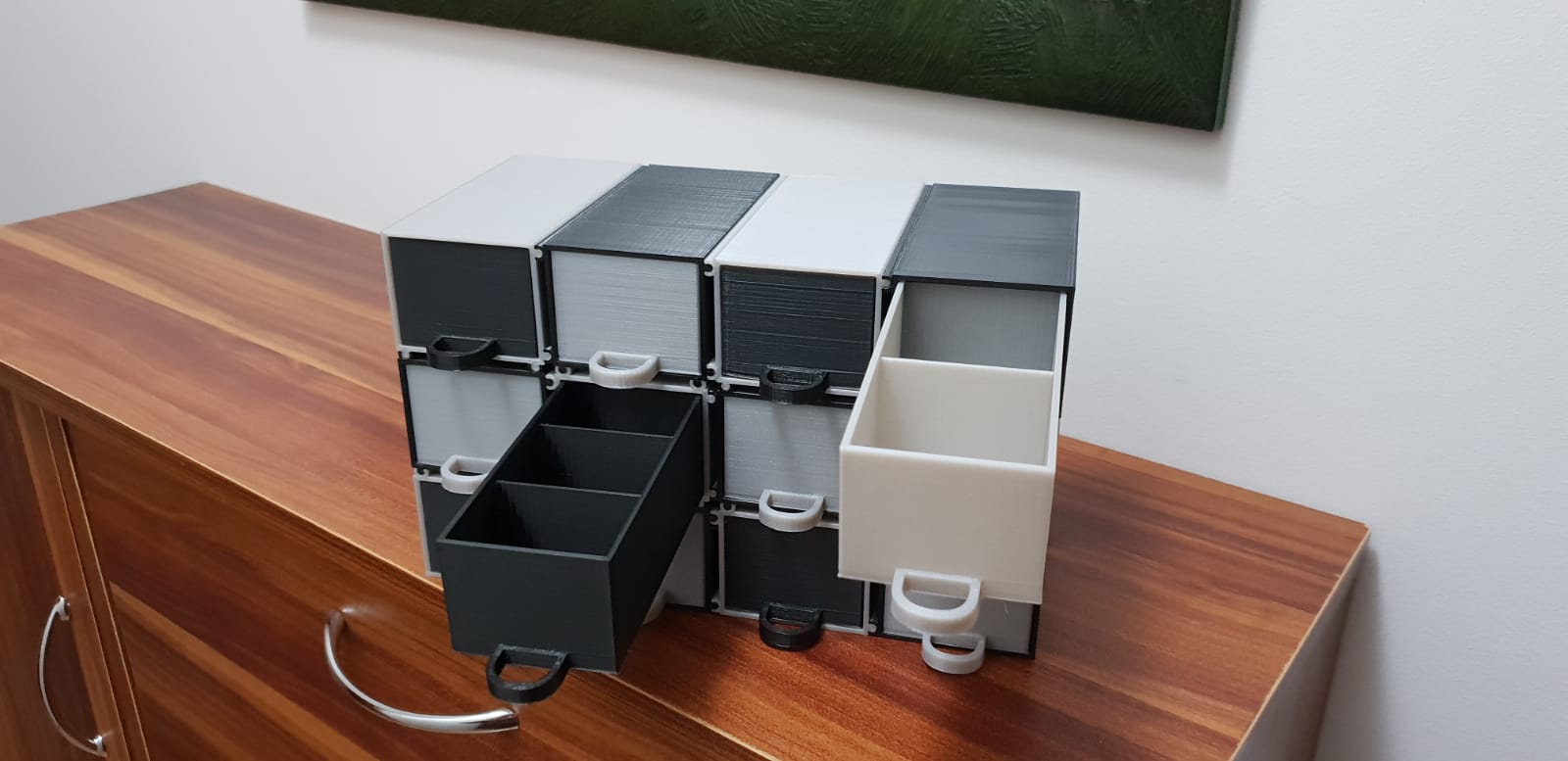 Miniatura 9 do modelo 3D Customizable stackable boxes