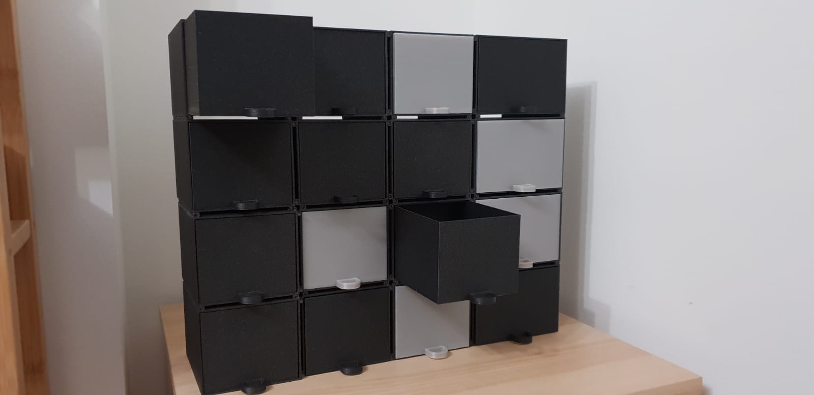 Miniatura 5 do modelo 3D Customizable stackable boxes