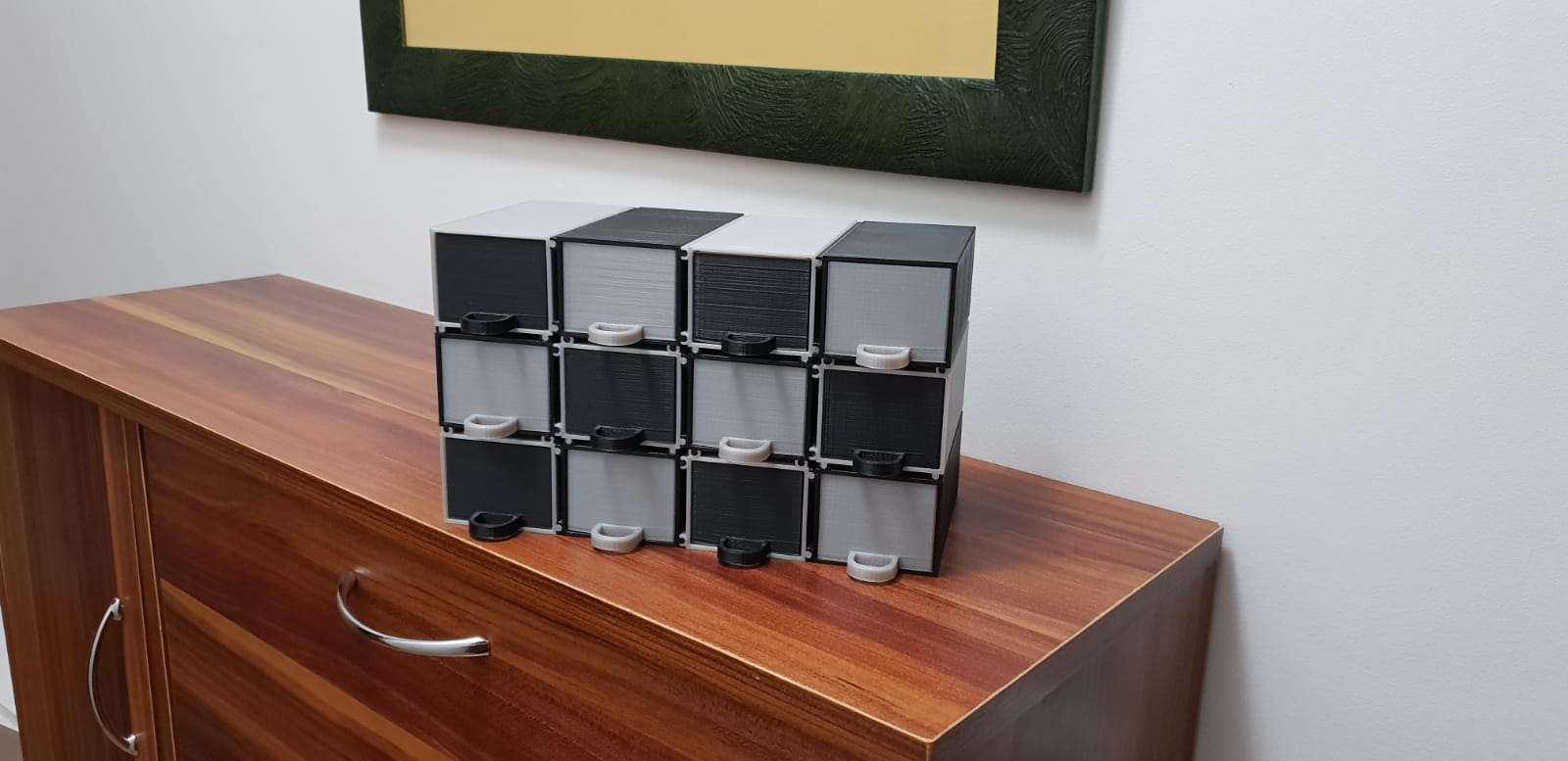 Miniatura 11 do modelo 3D Customizable stackable boxes