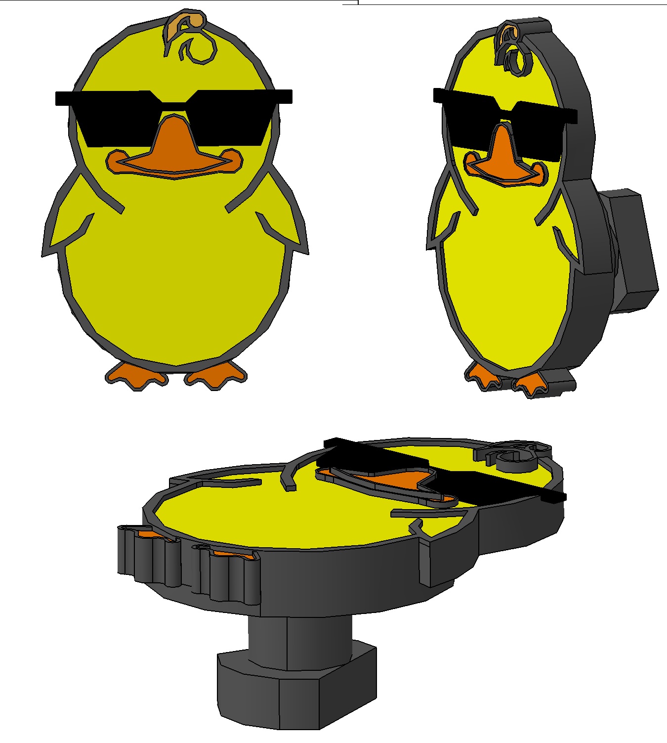 Duck Charm Crocs