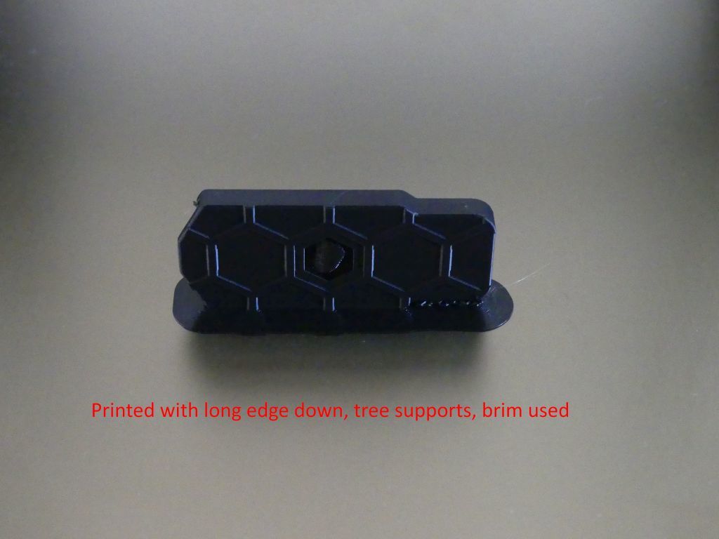Miniatura 3 do modelo 3D Airsoft HexMag Baseplate