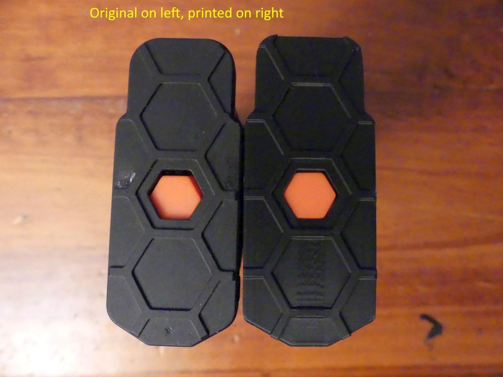 Miniatura 5 do modelo 3D Airsoft HexMag Baseplate