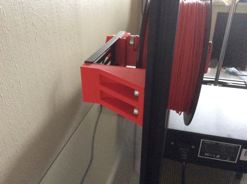 Filament spool holder and bracket – Ender Extender