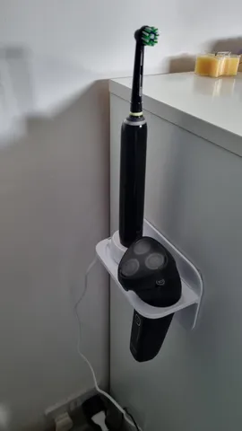 Toothbrush Charger & Shaver holder shelf
