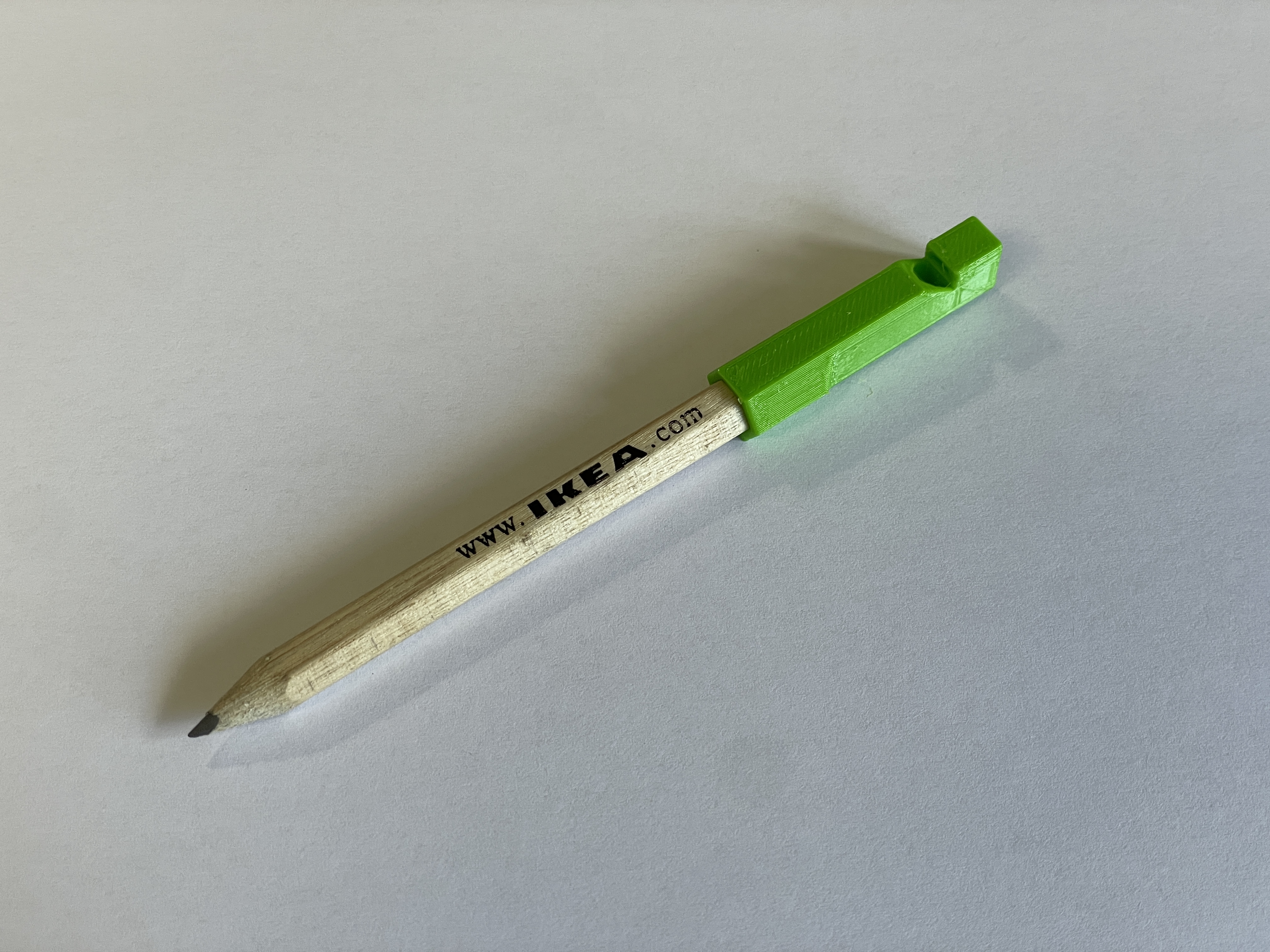 Pencil mount Whistle