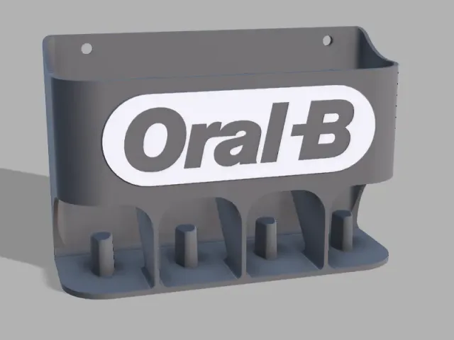 Oral B toothbrush holder