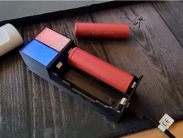Crude Li-ion 18650 charger