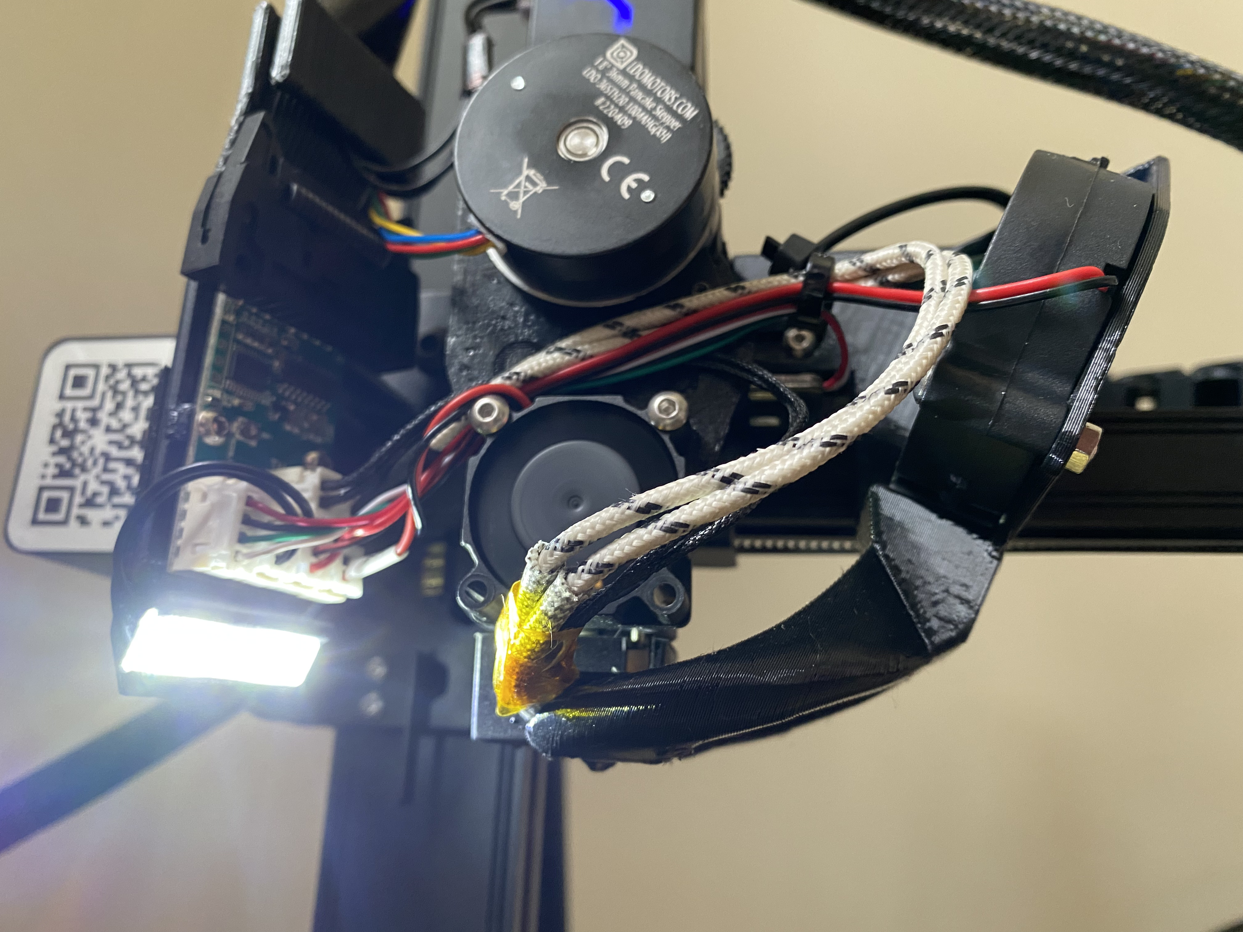 LED Holder for K2Van's CR-6 Daughterboard Mount