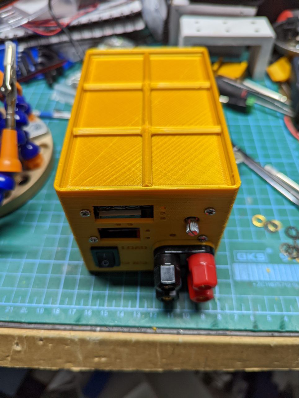 Gridfinity 60W Electronic Load Case by aonomus | Download free STL ...