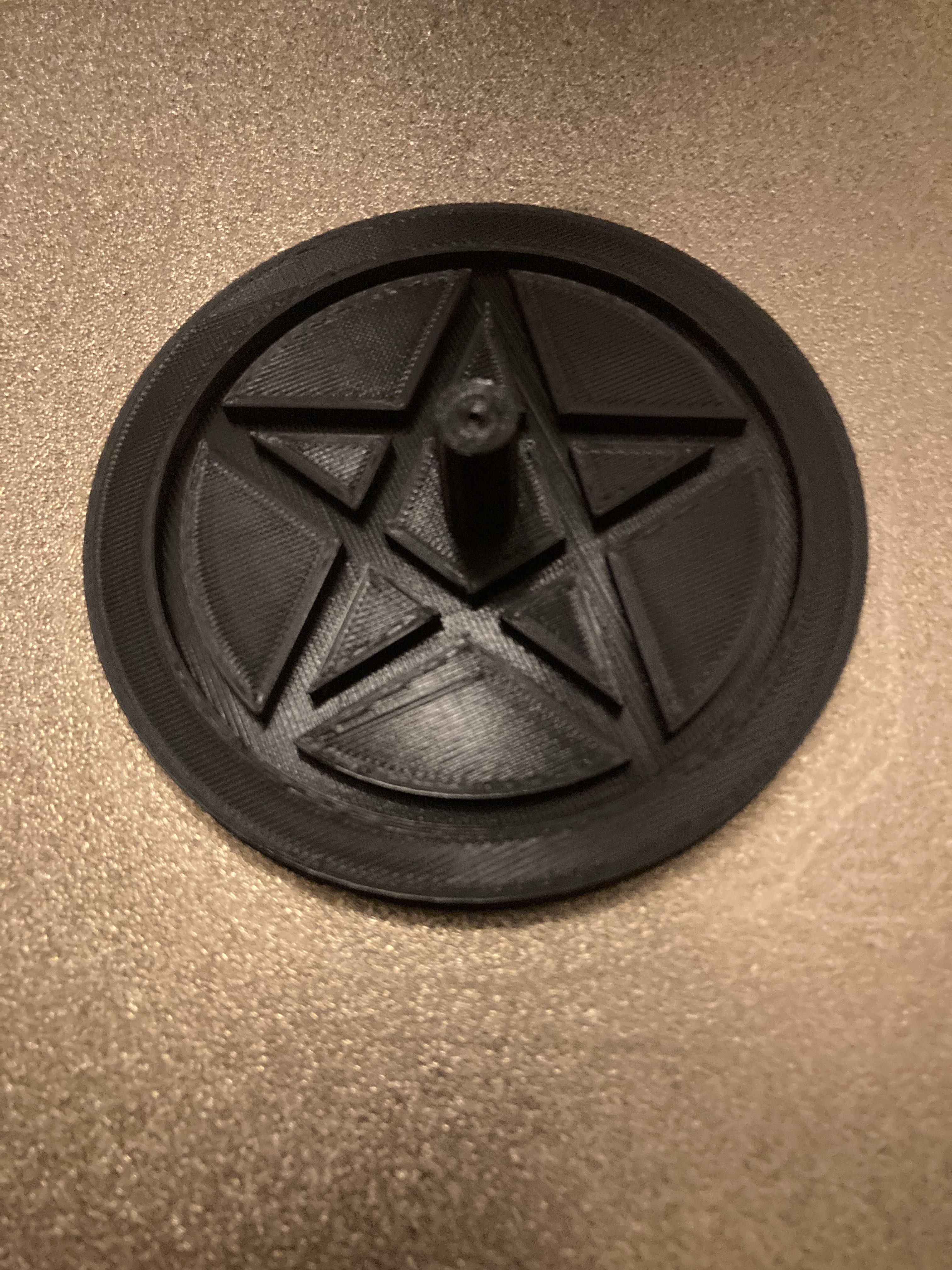 Pentacle Incense Holder