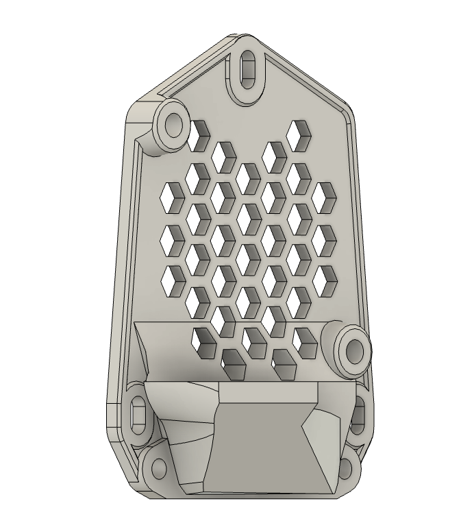 MAD - 5015 Fan Side Mount for Modular Air Duct for BIQU H2