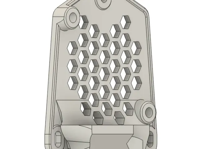 MAD - 5015 Fan Side Mount for Modular Air Duct for BIQU H2