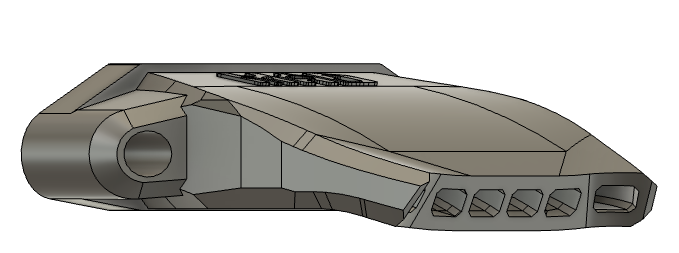 MAD - Slim Duct for Modular Air Duct for BIQU H2
