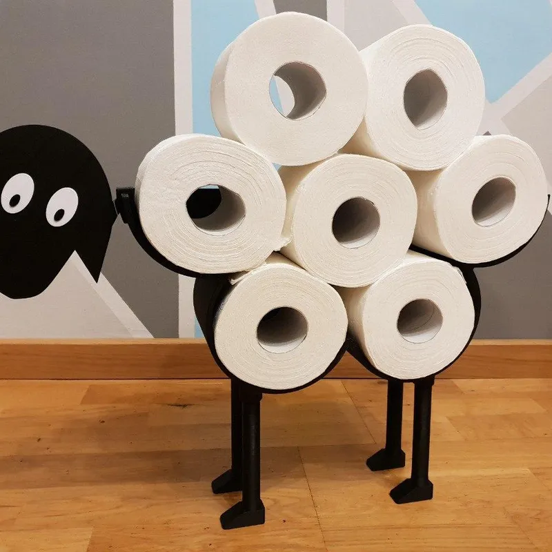Tremble tom mærke Black Sheep - Toilet Paper Holder for your Bathroom by luczjanoo | Download  free STL model | Printables.com
