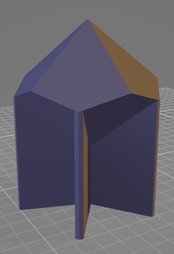blank d10 with support