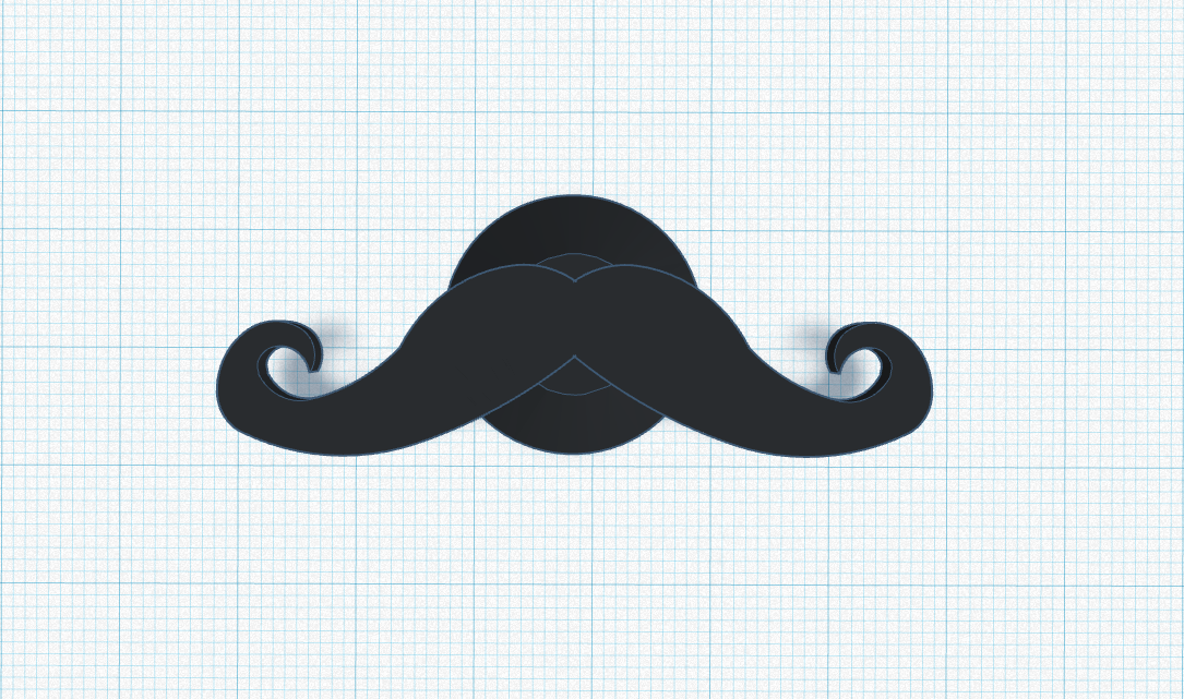 Moustache LCD Knob