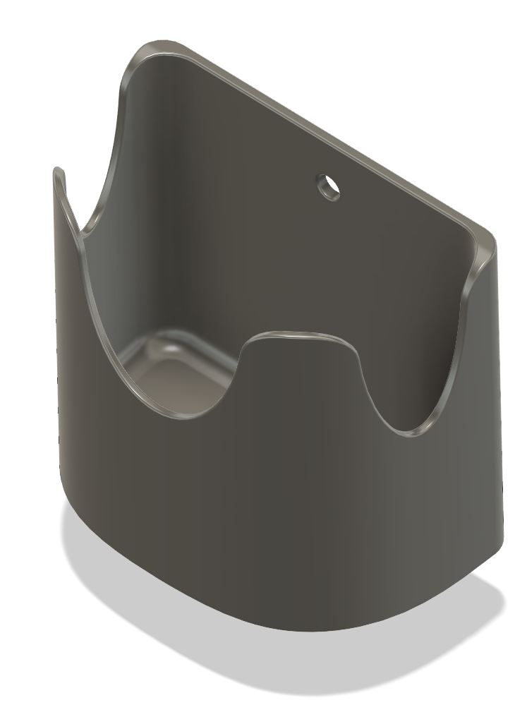 Computer Mouse House (Wall Mount Storage) by DJMac Download free STL