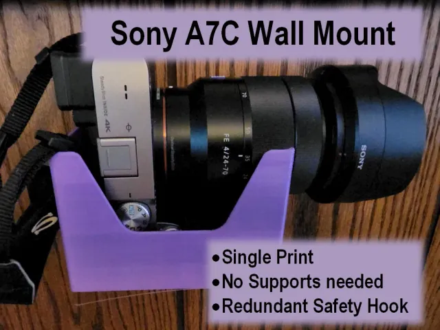 Sony Camera A7C Wall Mount