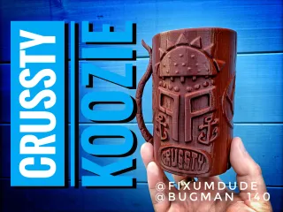 Yeti Koozie top by Mupshot, Download free STL model