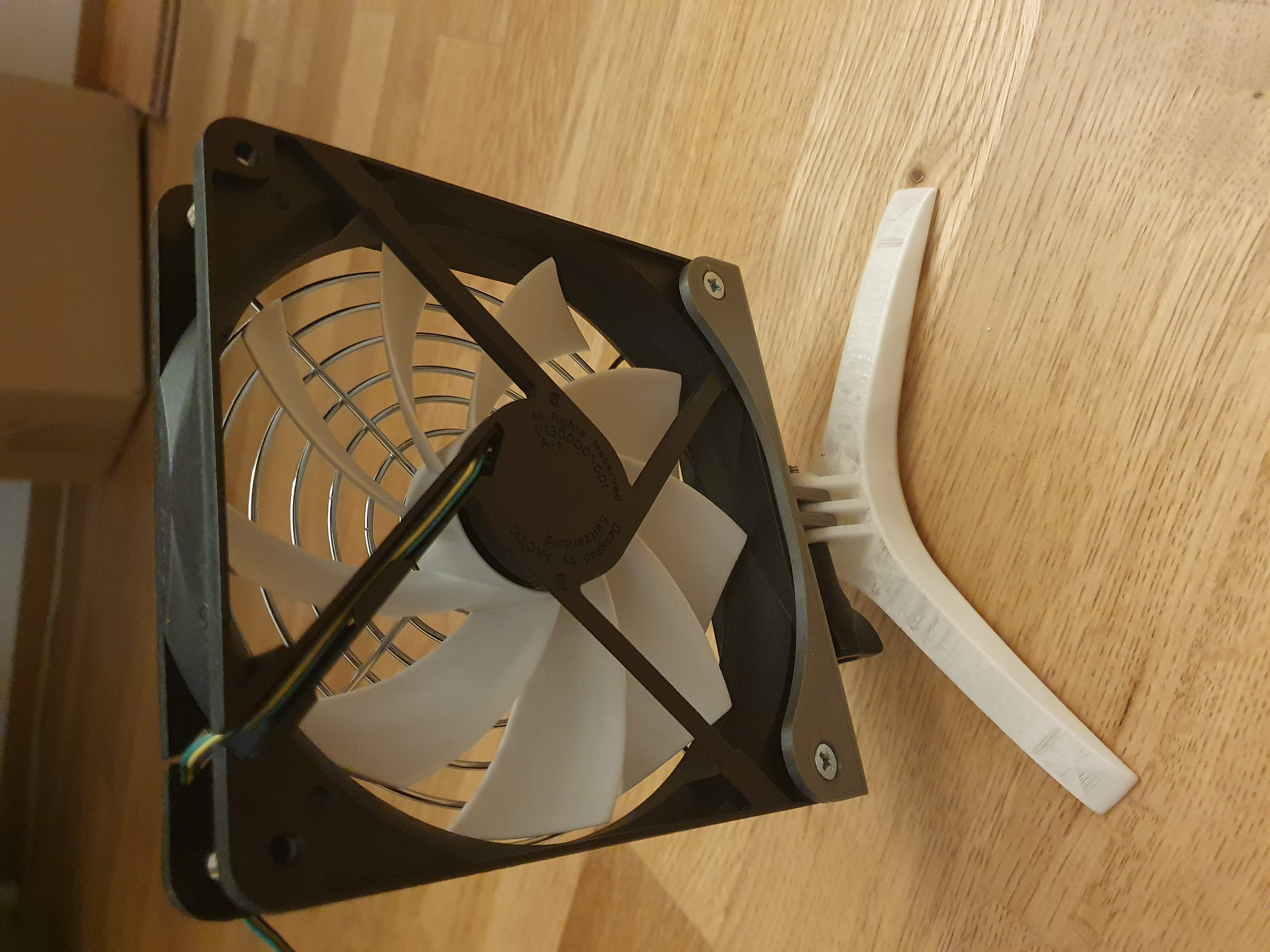 120mm fan holder for Modular Mounting System by Yourigh Download free