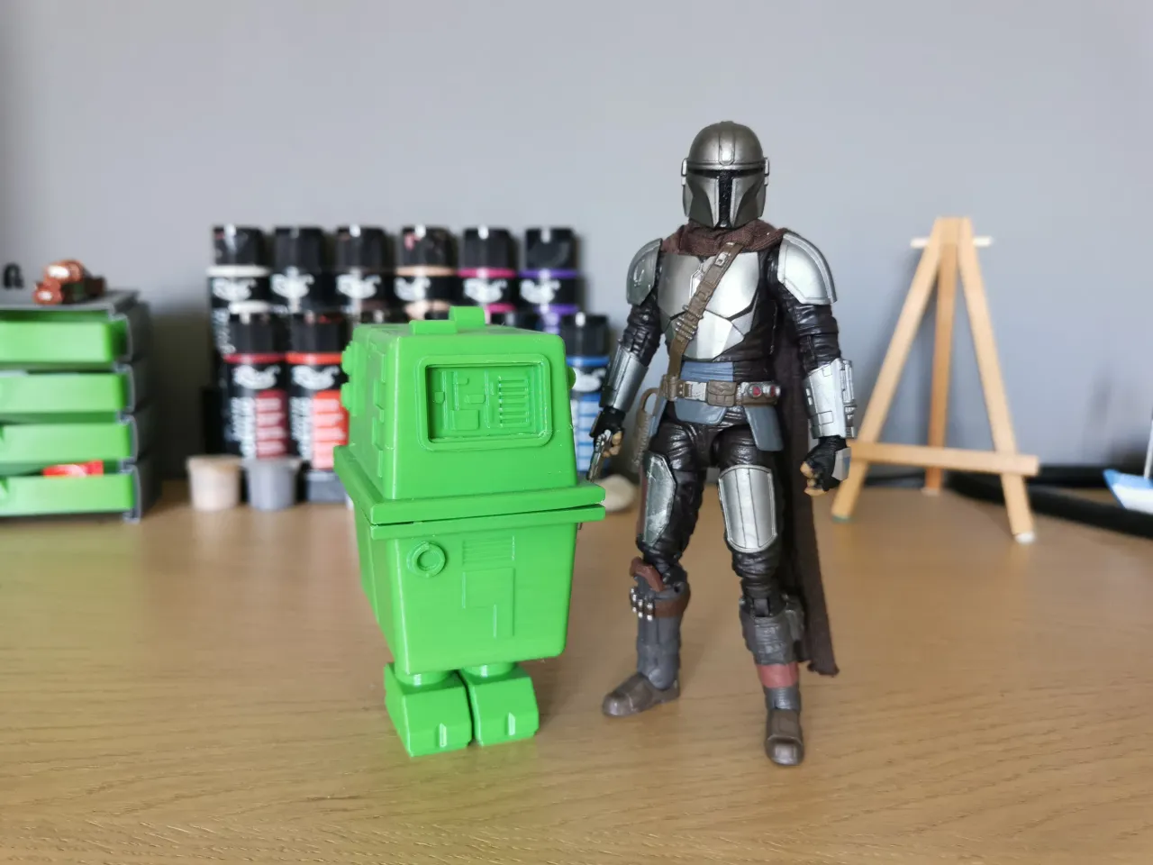 Star Wars 1:12 Scale 3D Printed GONK AND MOUSE DROID KIT Black Series Size 