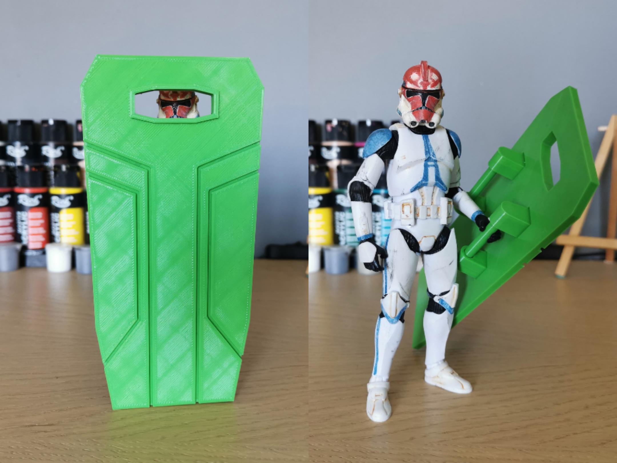 1:12 Clone Trooper Blast Shield (M3 Bulwark)