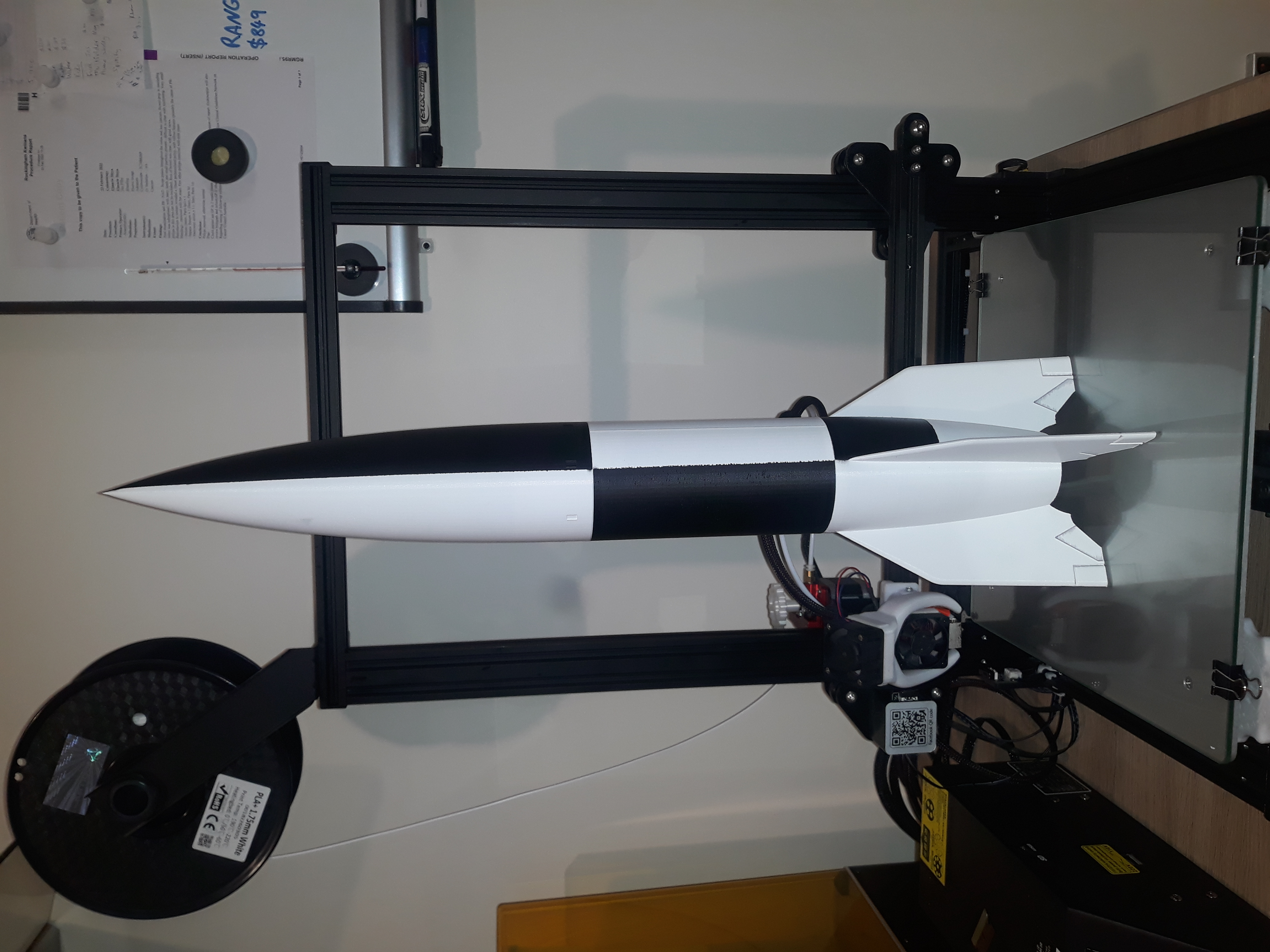 Miniatura 3 do modelo 3D V2 Rocket  Flying Version