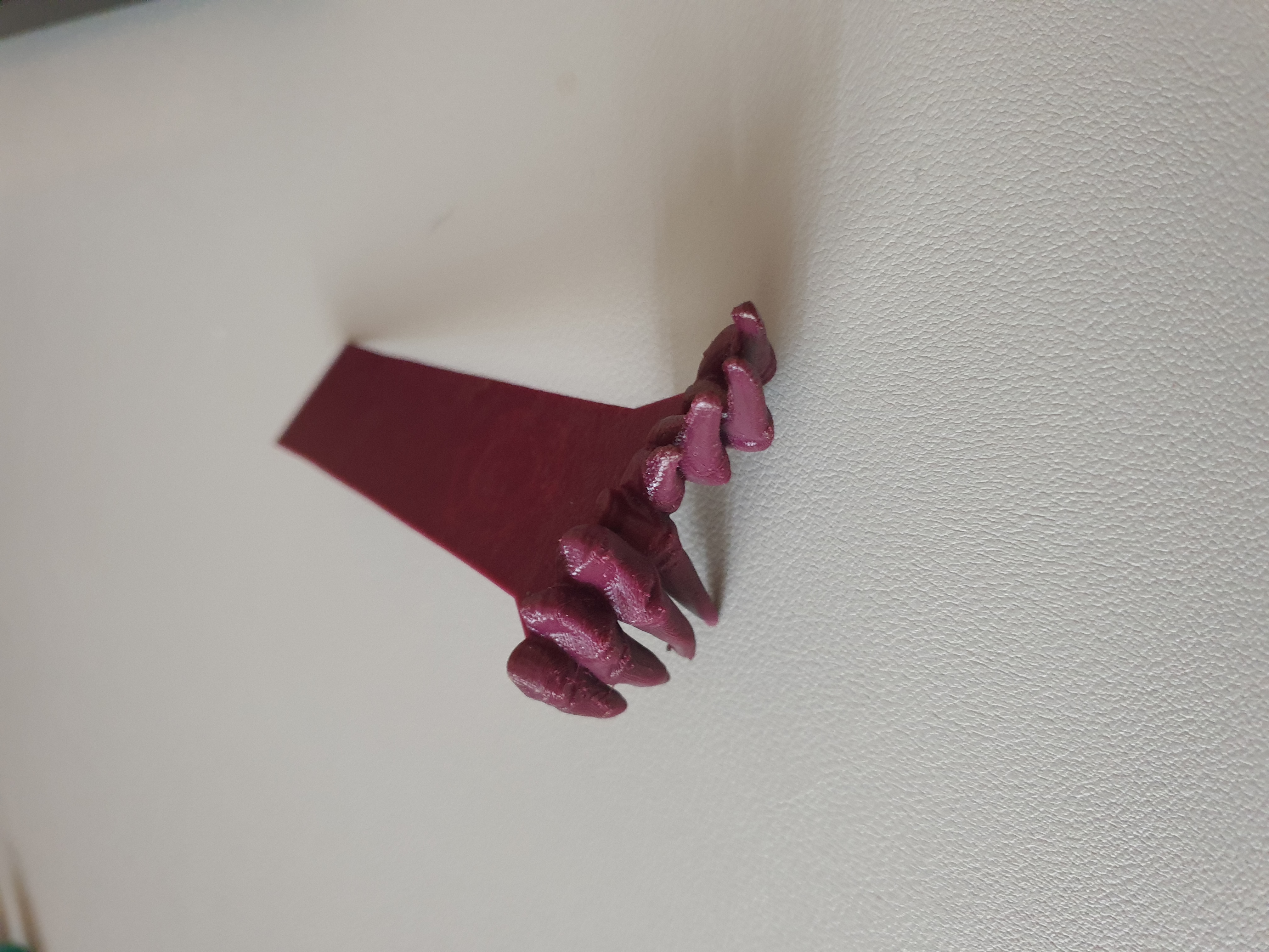 Miniatura 3 do modelo 3D Bookmark demon hands
