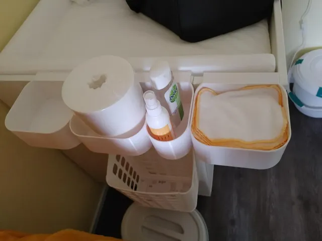 IKEA Myllra bigger changing table bowl