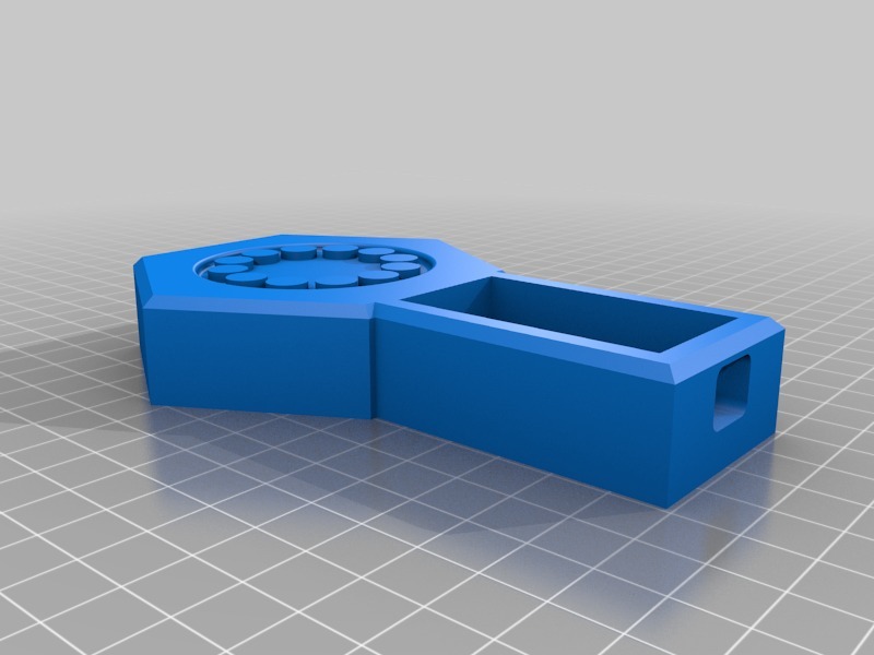 Miniatura 2 do modelo 3D Neopixel clock