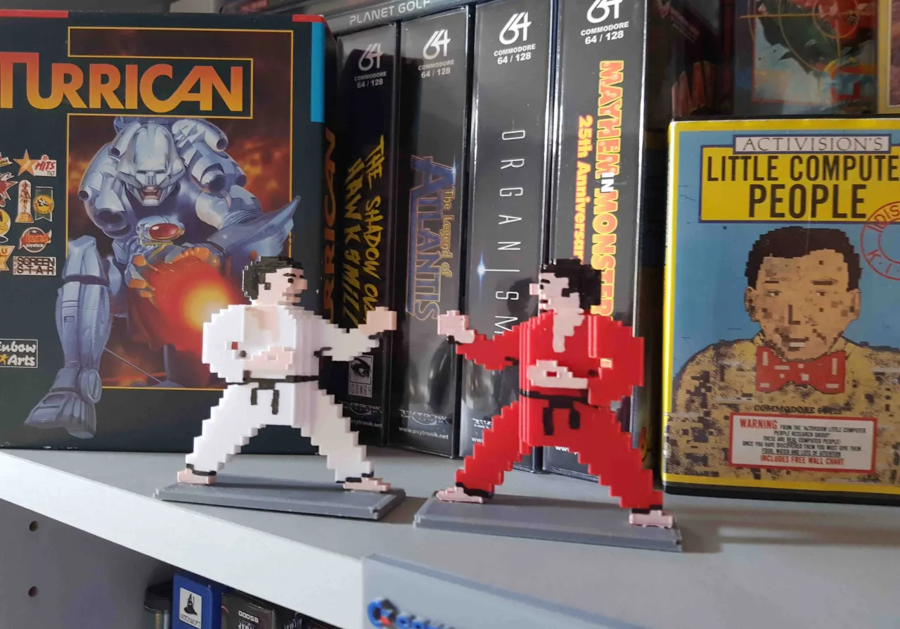 International Karate Figures ( C64 / 8-bit ) by Achim | Download