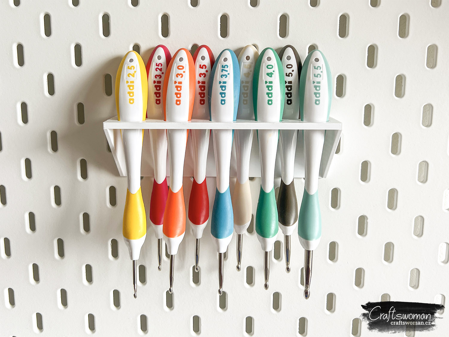 SKADIS crochet hook holder [Držák na háčkovací háčky]